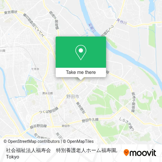 社会福祉法人福寿会　特別養護老人ホーム福寿園 map
