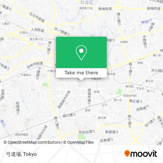 弓道場 map