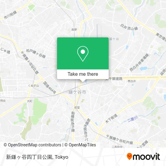 新鎌ヶ谷四丁目公園 map