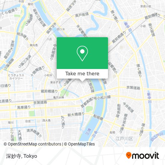 深妙寺 map