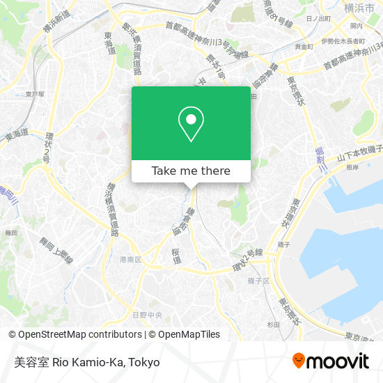 How To Get To 美容室 Rio Kamio Ka In 横浜市 By Bus Moovit