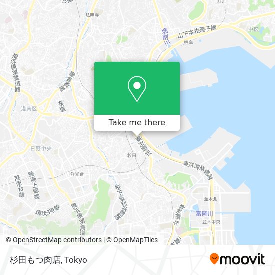 杉田もつ肉店 map
