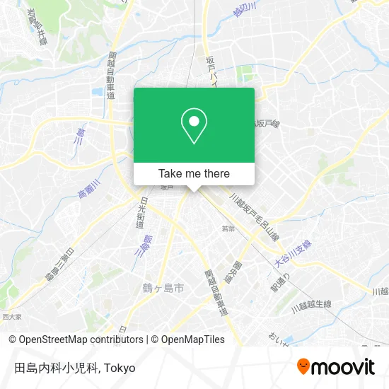 田島内科小児科 map