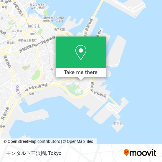 モンタルト三渓園 map