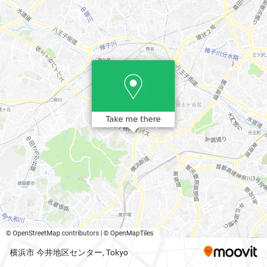 横浜市 今井地区センター map