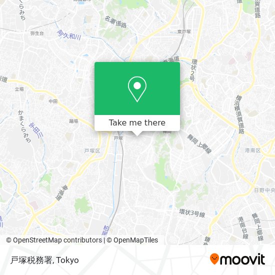 戸塚税務署 map