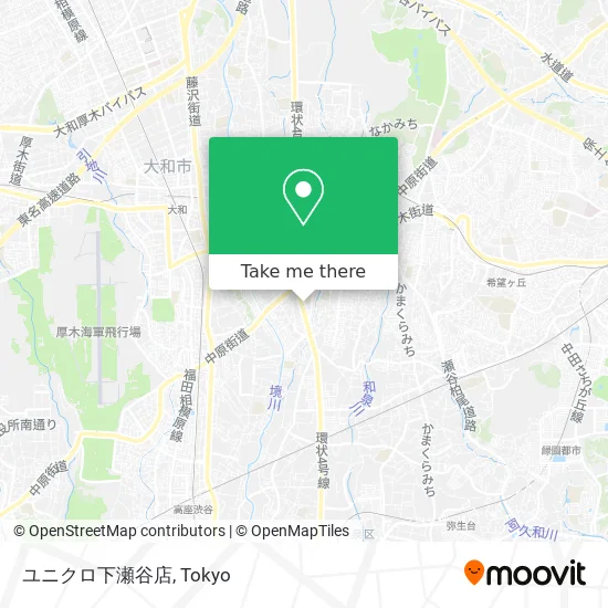 ユニクロ下瀬谷店 map