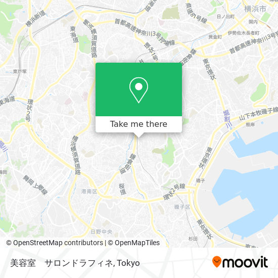 How To Get To 美容室 サロンドラフィネ In 横浜市 By Bus