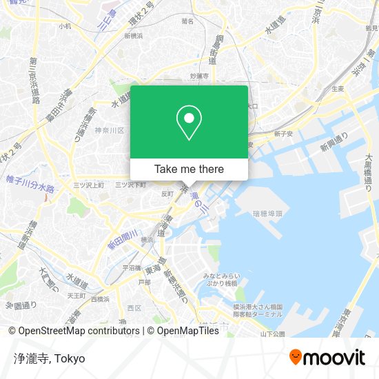 浄瀧寺 map