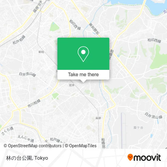林の台公園 map