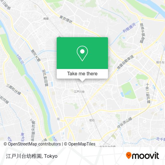 江戸川台幼稚園 map