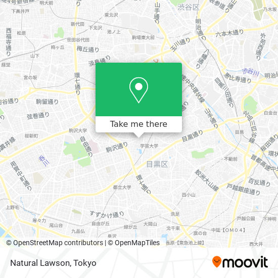 Natural Lawson map