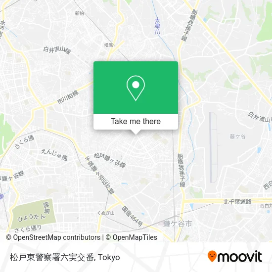松戸東警察署六実交番 map