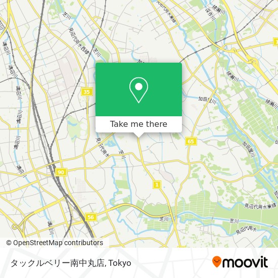タックルベリー南中丸店 map