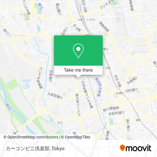 Car Convini Club map