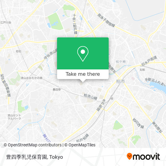 豊四季乳児保育園 map