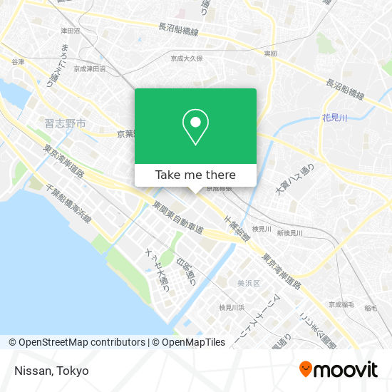Nissan map