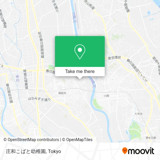 庄和こばと幼稚園 map