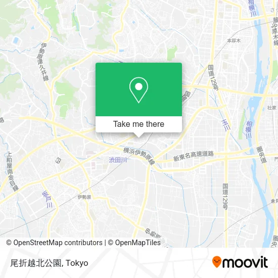 尾折越北公園 map