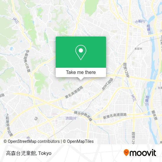 高森台児童館 map