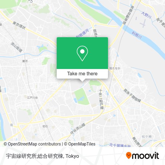 宇宙線研究所;総合研究棟 map