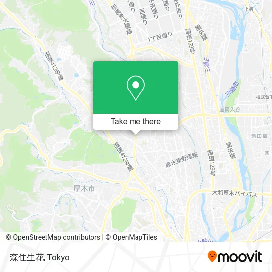 森住生花 map