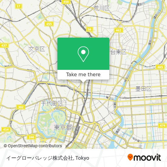 イーグローバレッジ株式会社 map