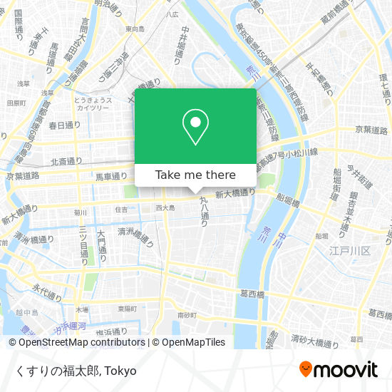 くすりの福太郎 map