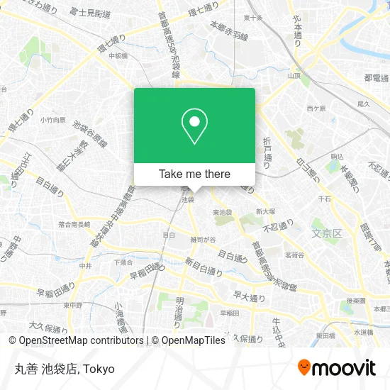 丸善 池袋店 map