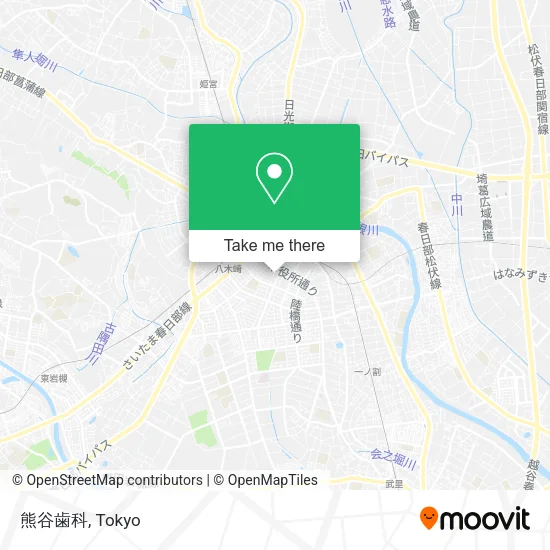 熊谷歯科 map