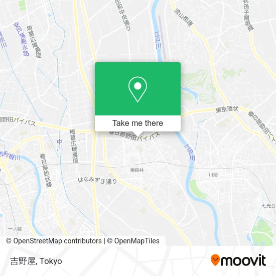 吉野屋 map