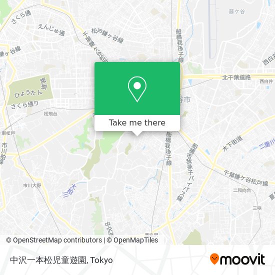 中沢一本松児童遊園 map