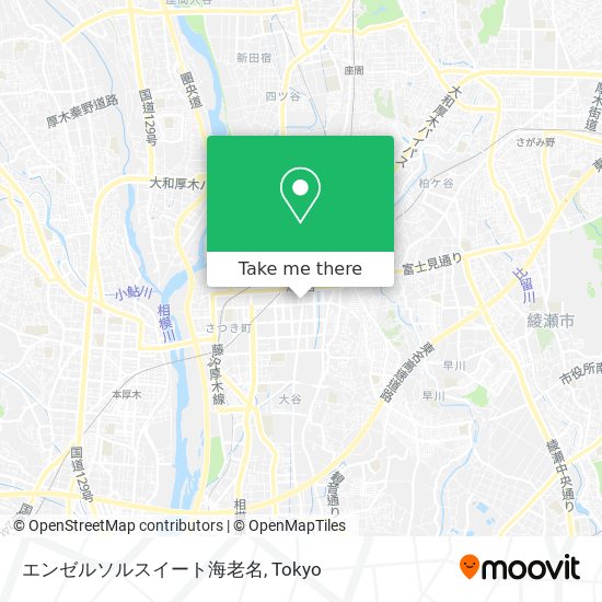 エンゼルソルスイート海老名 map