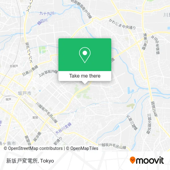 新坂戸変電所 map