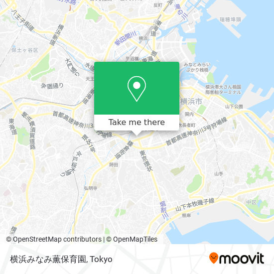 横浜みなみ薫保育園 map