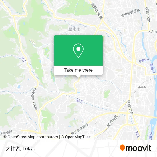 大神宮 map