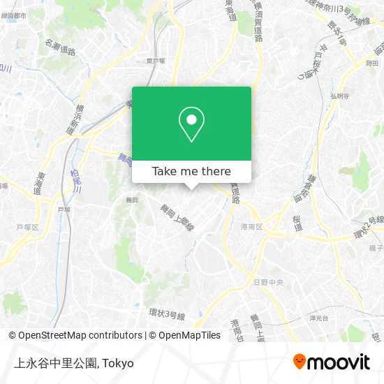 上永谷中里公園 map