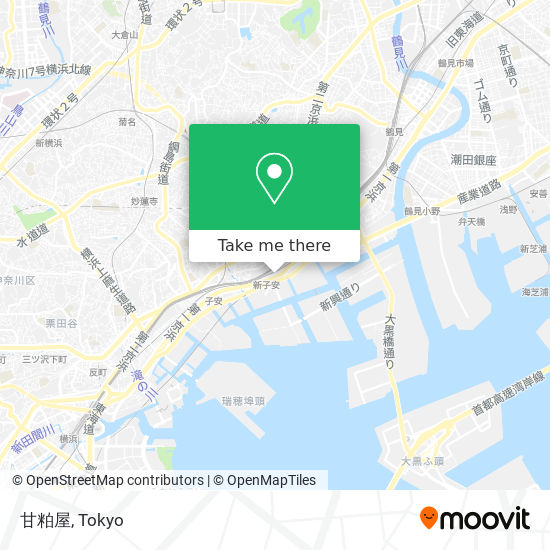 甘粕屋 map