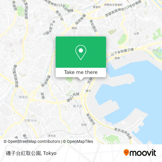 磯子台紅取公園 map