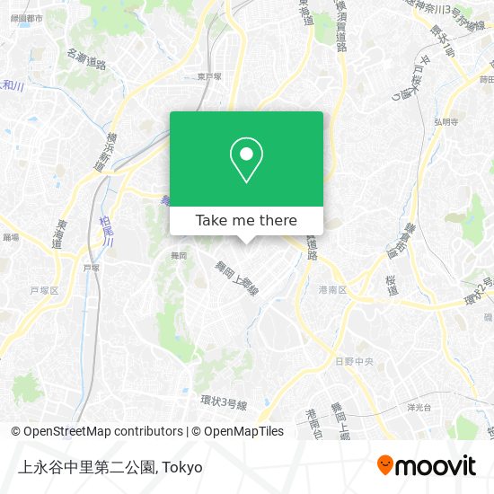上永谷中里第二公園 map
