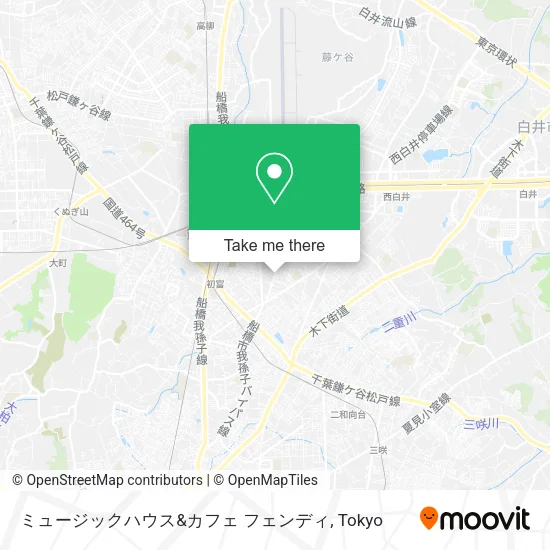 ミュージックハウス&カフェ フェンディ map