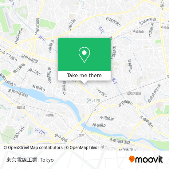 東京電線工業 map