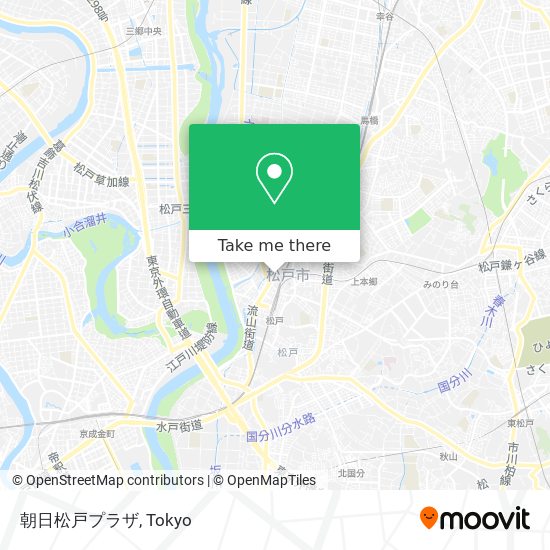 朝日松戸プラザ map