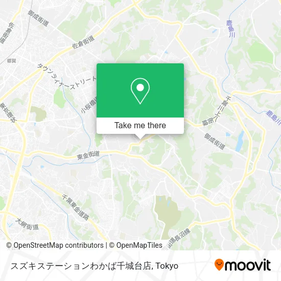スズキステーションわかば千城台店 map