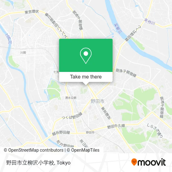 野田市立柳沢小学校 map