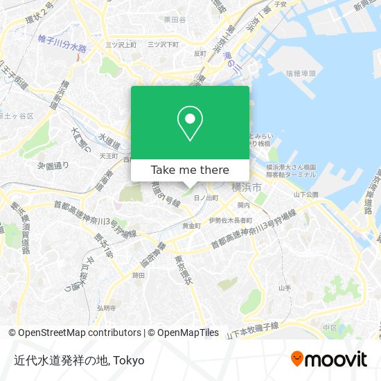 近代水道発祥の地 map