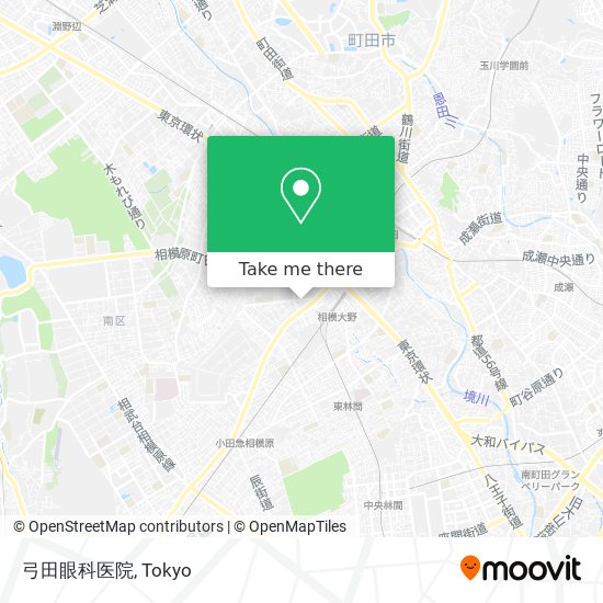 弓田眼科医院 map