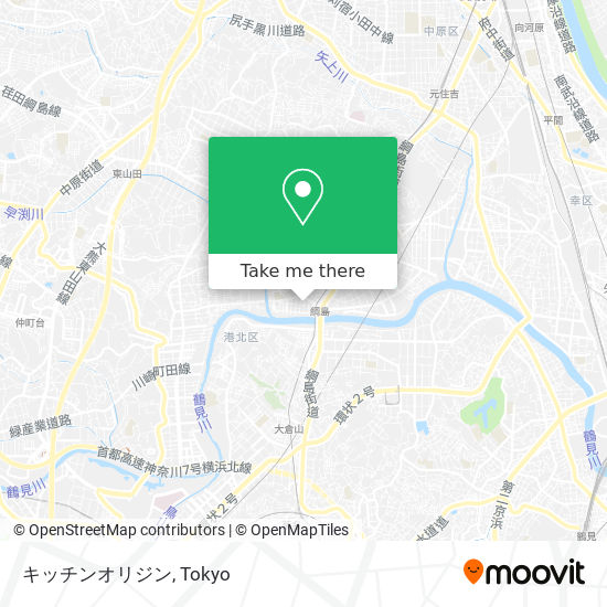 キッチンオリジン map