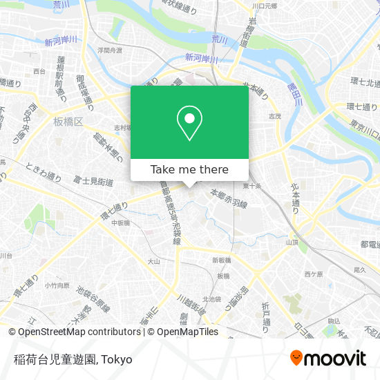 稲荷台児童遊園 map