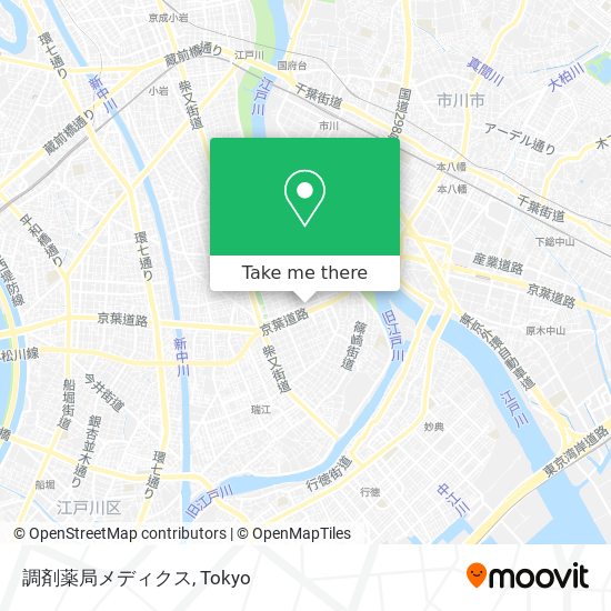 調剤薬局メディクス map